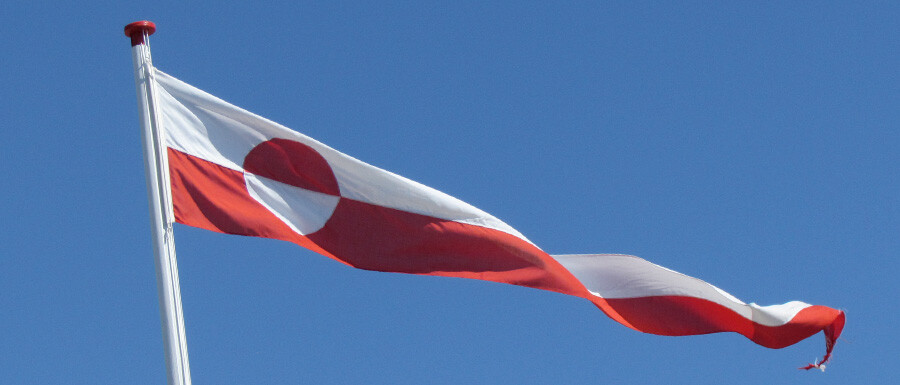 Vimpel-udgave af det grønlandske flag, Erfalasorput.