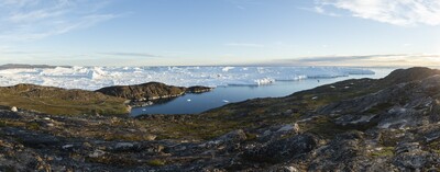 Sermermiut syd for Ilulissat i Grønland