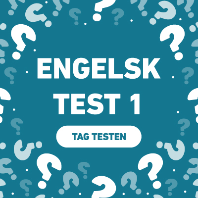 Engelsk test 1