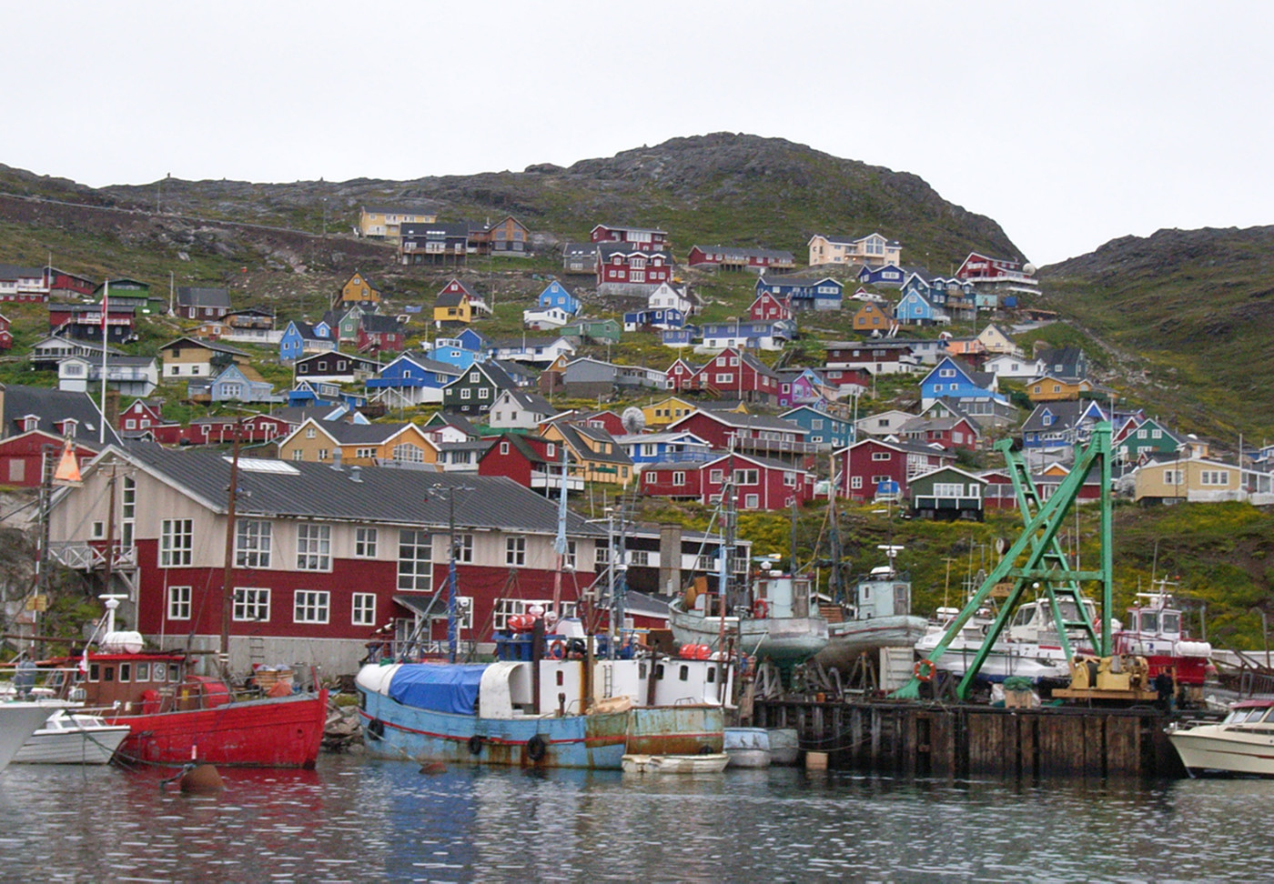 Qaqortoq - Julianehaab in South Greenland