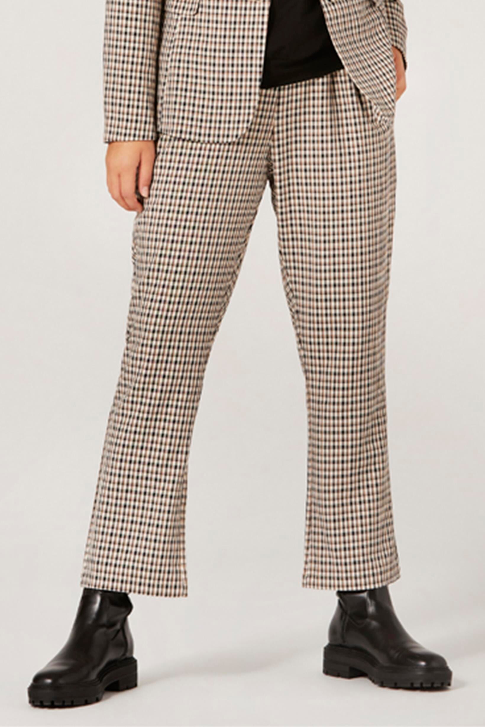 Trousers with houndstooth pattern  GATE