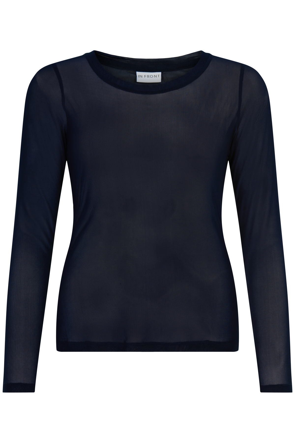 IN FRONT Gro Mesh T-shirt, Farve: Navy, Størrelse: S, Dame