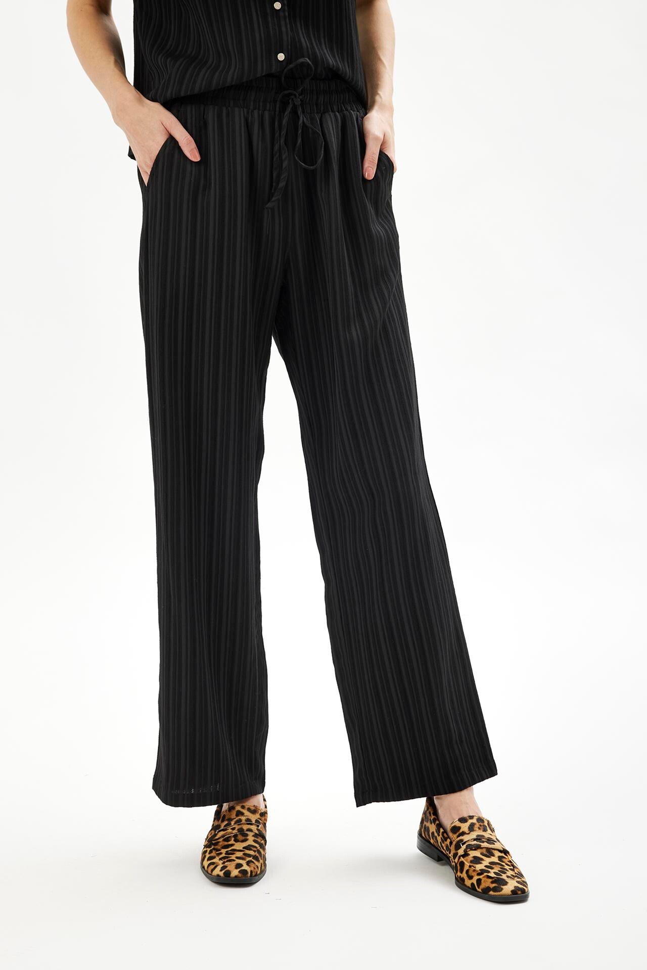 IN FRONT LINDA PANTS 16330 999 (Black 999)