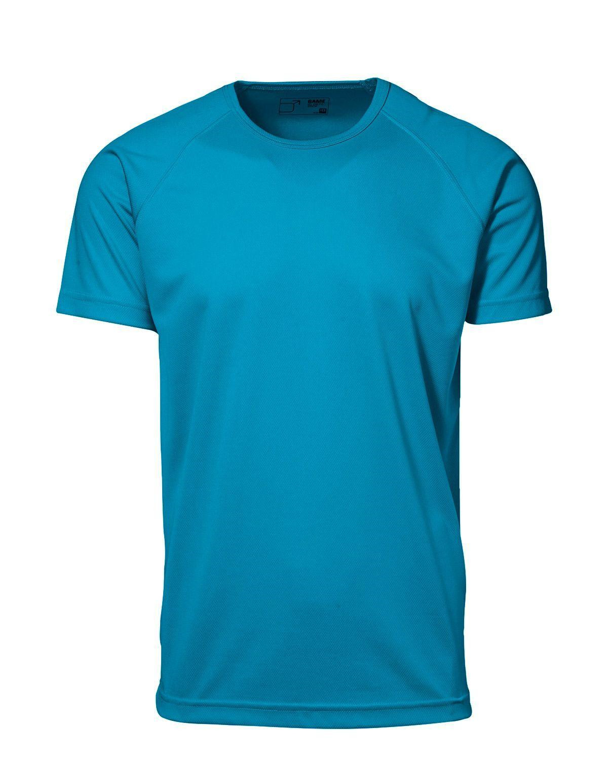 ID Active T-shirt för Män - Fukttransporterande (Cyan, XL) - Hadsson