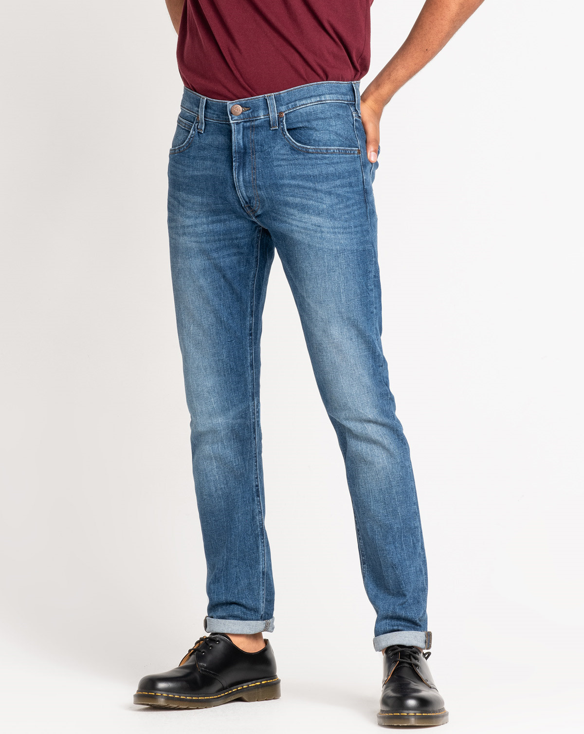 Trænge ind Produkt Lære Køb Lee Luke Slim Tapered Jeans | Fri Fragt over 600 | KOORE.dk