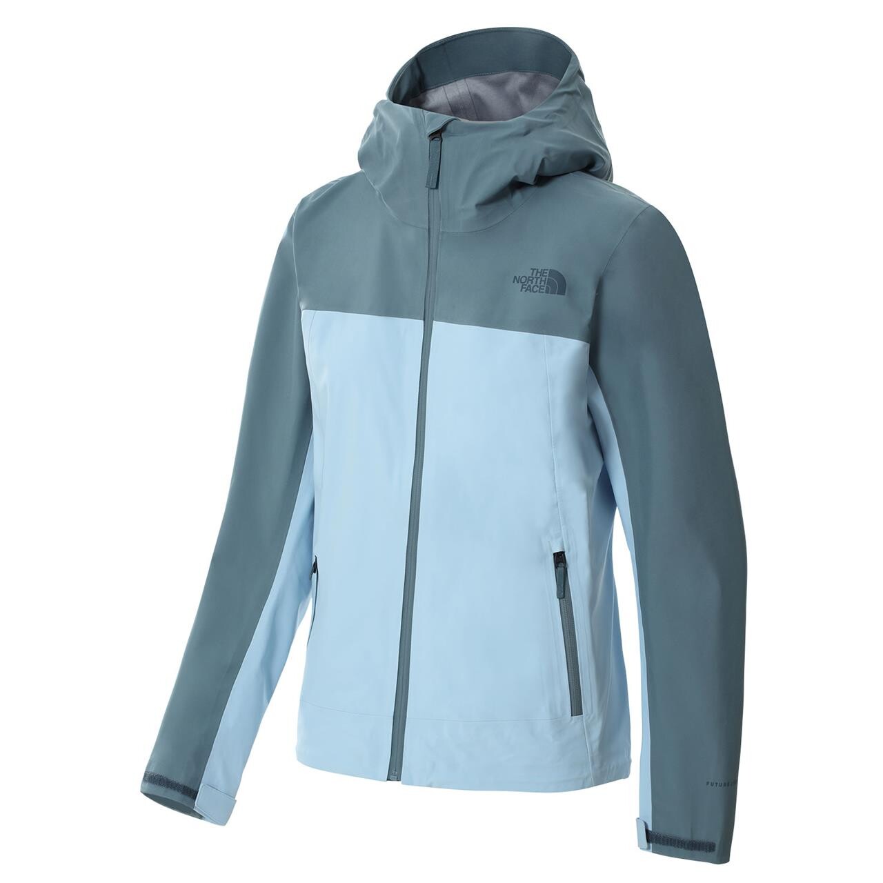 Se The North Face Womens Dryzzle Flex Futurelight Jacket (Blå (BETA BLUE/GOBLIN BLUE) Large) hos Friluftsland.dk