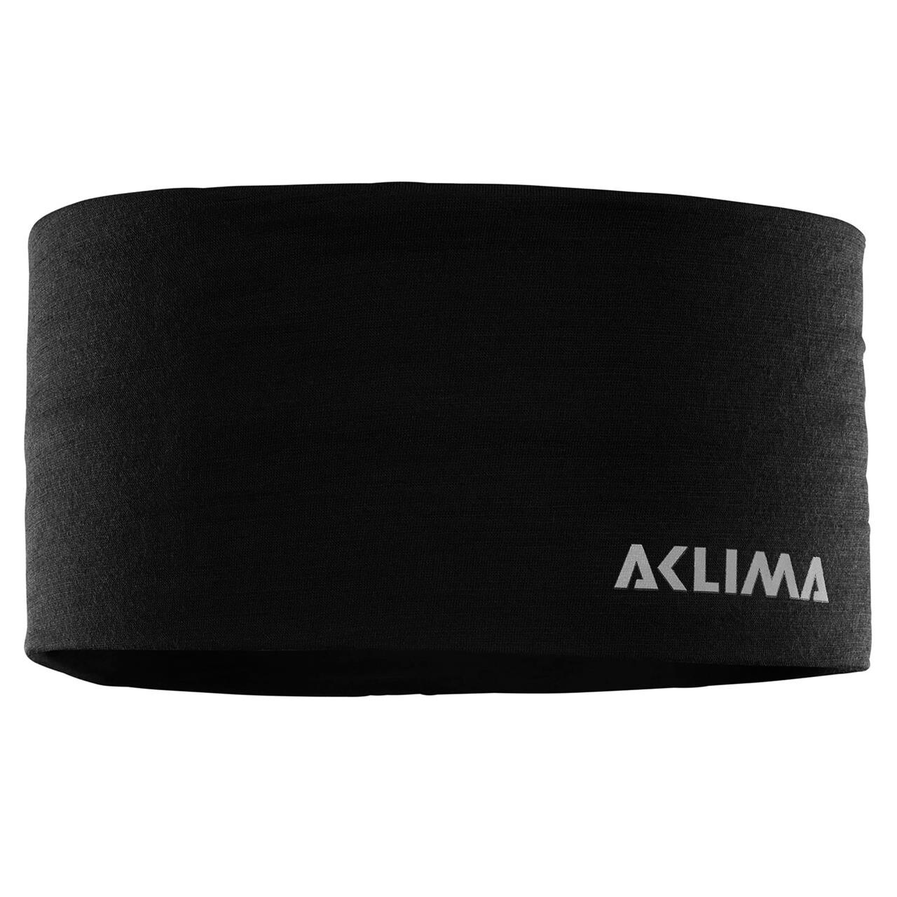 Se Aclima LightWool Headband - Jet Black - M hos Friluftsland.dk