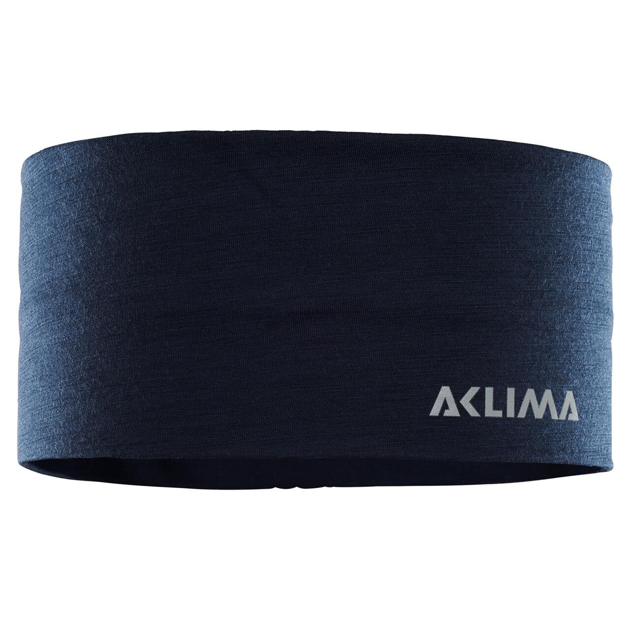 Se Aclima Lightwool Headband (Blå (NAVY BLAZER) Medium) hos Friluftsland.dk