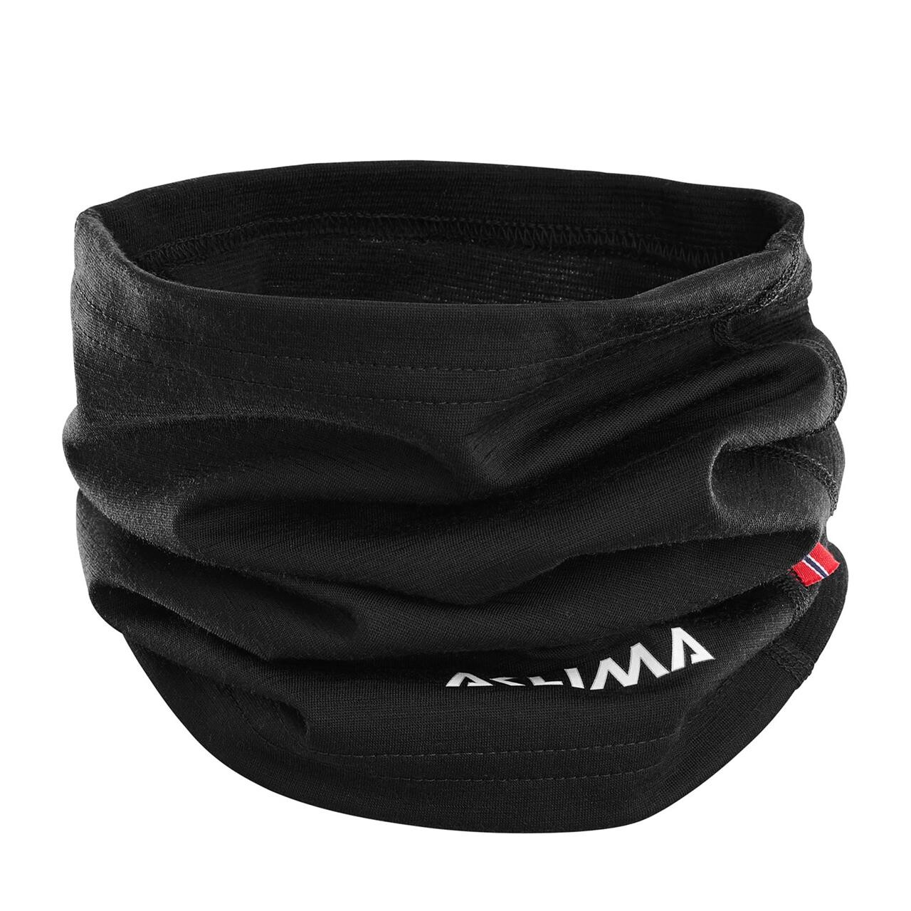 Beanie/Headband | WarmWool Headover with WindWool Jet Black | Aclima